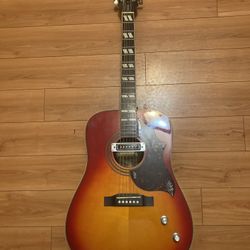 Epiphone Hummingbird With Vintage Pickup