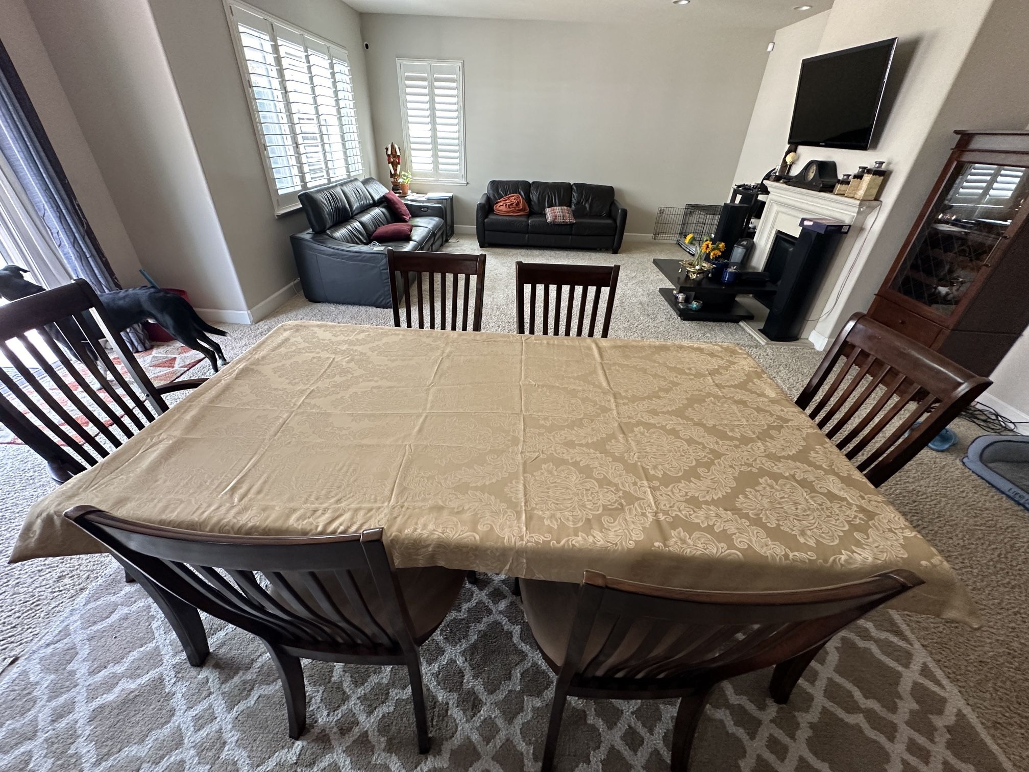 Dining Table With 6 Chairs