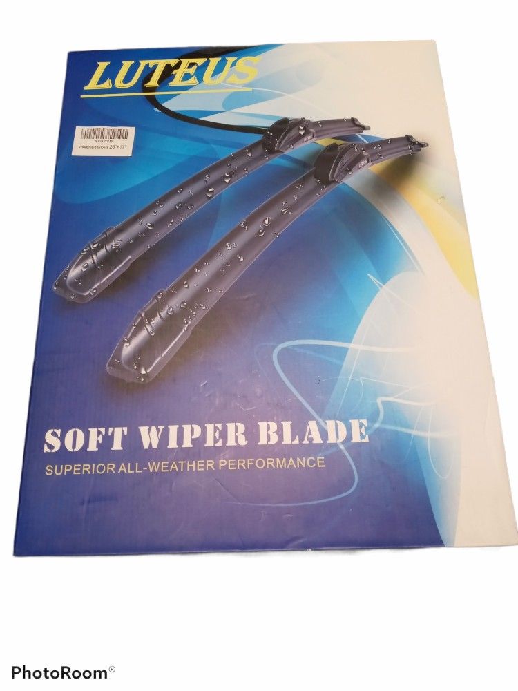 LUTEUS 26" + 17" Windshield Wiper Blades Set of 2