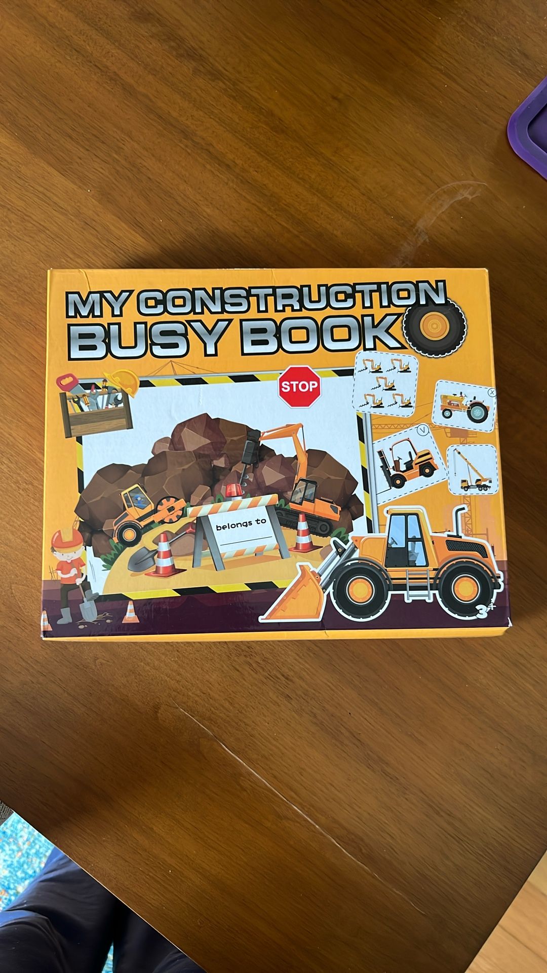 “My Construction Busy Book”