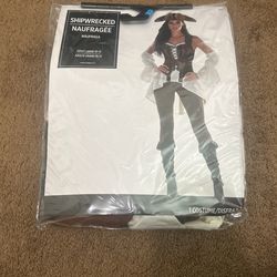 Shipwrecked Halloween Costume Adult Large