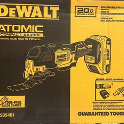ATOMIC 20V MAX Cordless Brushless Oscillating Multi Tool with (1) 20V 2.0Ah 
