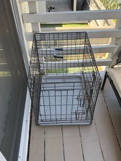 Folding Wire Dog Crate with Removable Pan
