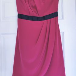 Pink Strapless Dress 