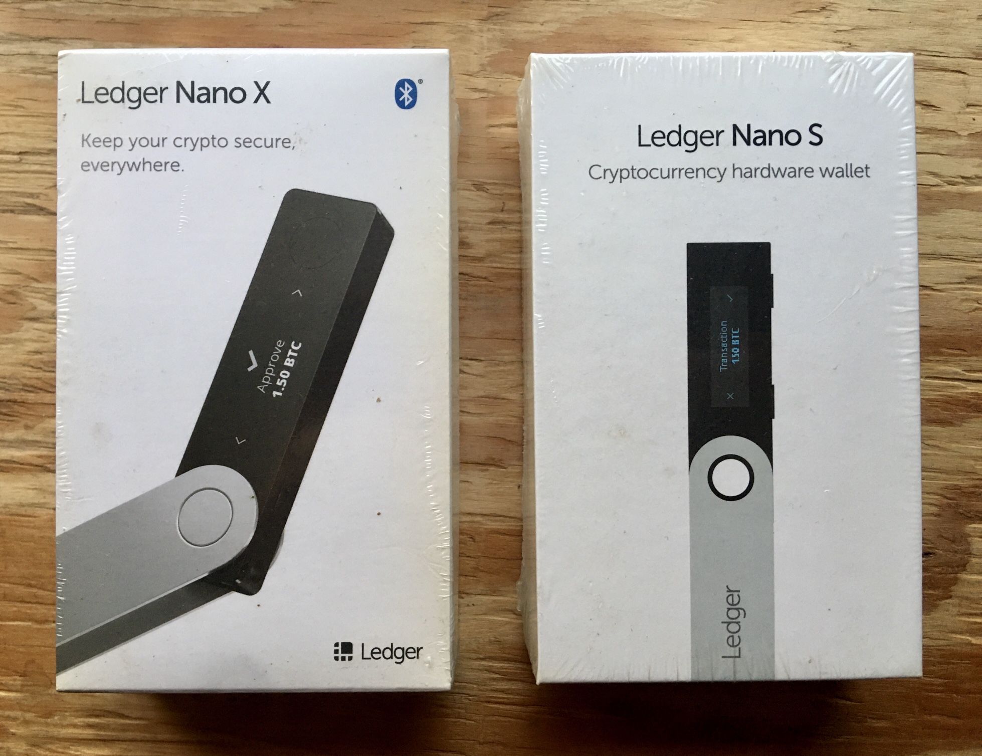 2 Hardware Crypto Drives (wallets) Brand New Unused