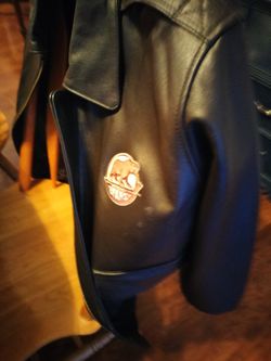 Hershey Bears Leather Jacket Worn Bears Player