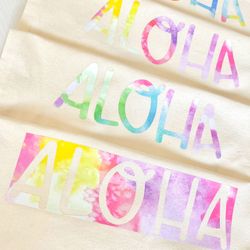 Aloha Canvas Tote