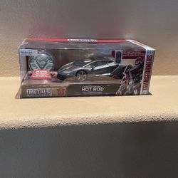 Transformers: The Last Knight Jada Diecast 1:24 Hot Rod w/coin Walmart Exclusive