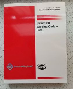 WELDING CODE AWS D1.1 2025