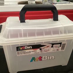 Art Bin Mini Sidekick 11” Inch Transluscent 