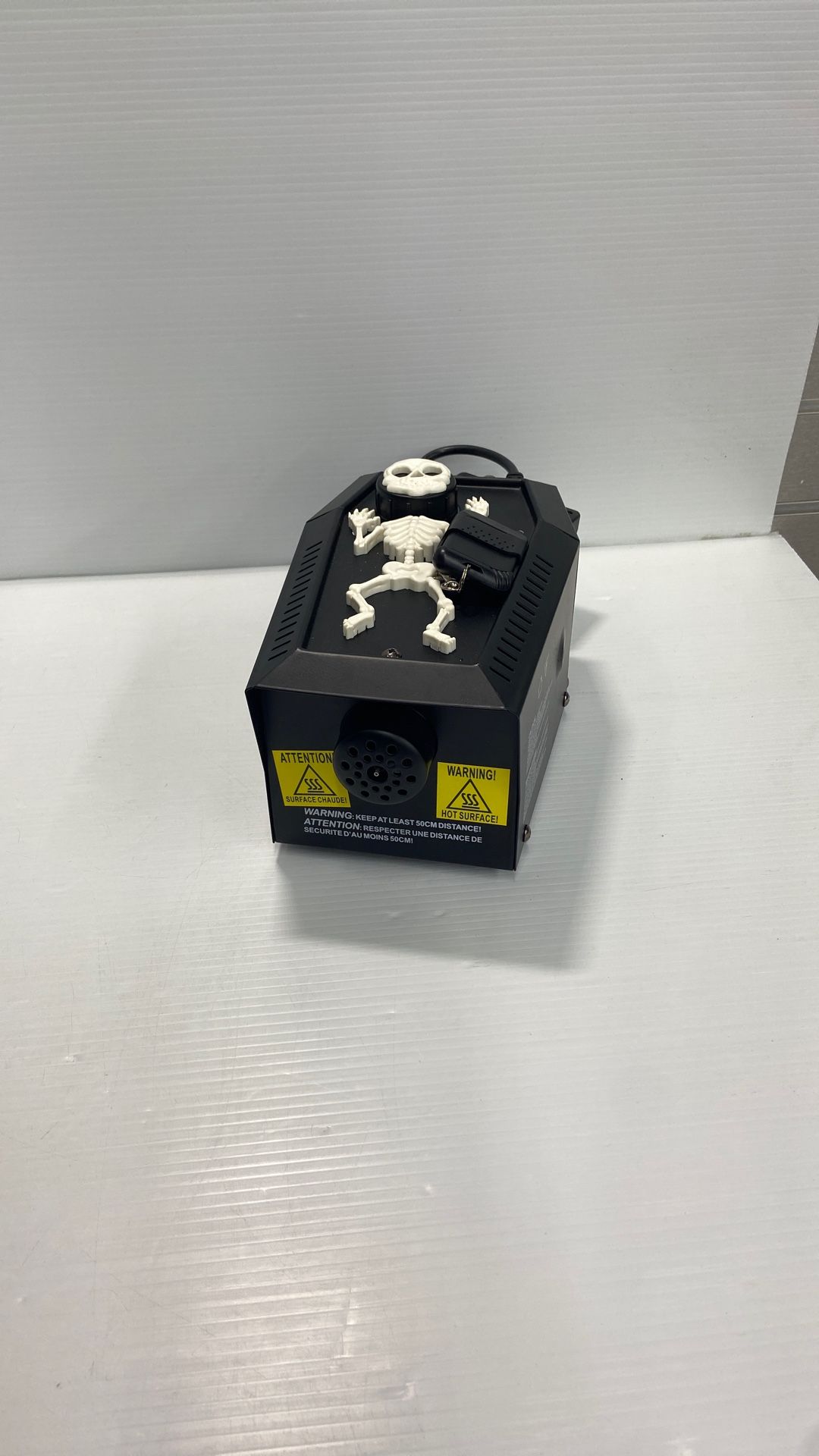 Metal Coffin Skeleton Fogger