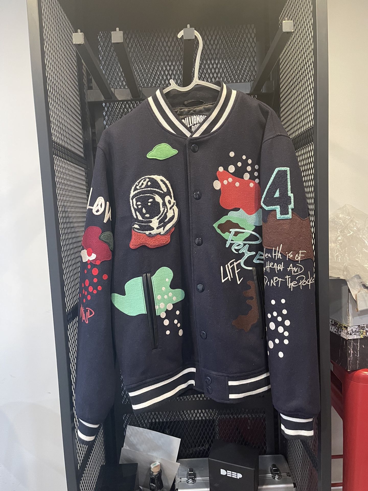 BBC BILLIONAIRE BOYS CLUB VARSITY JACKET