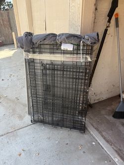 Large dog kennel