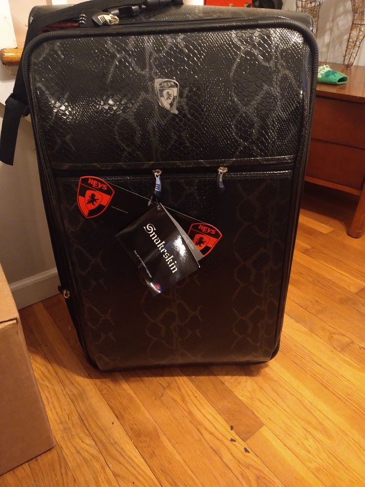 HEYS Snakeskin Luggage