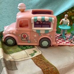 Sweet Streets Ice Cream Truck With Doll