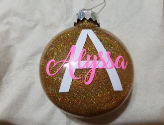Personalized Christmas Ornaments