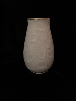 Lenox Rose Blossom 24k GoldTrim Vase
