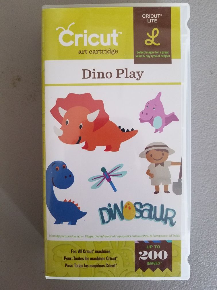 Cricut Cartridge Dino Play NEW NOT LINKED