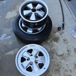 Original Fuchs Vintage 911 Porsche Wheels | 2x 15"  1x 16"