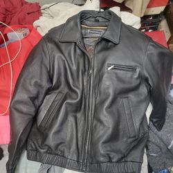 Men's Leather Jacket Size Xl