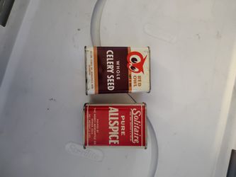 Antique Tins Of All Sorts 