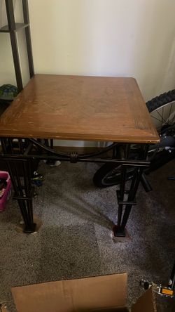 small wood tables