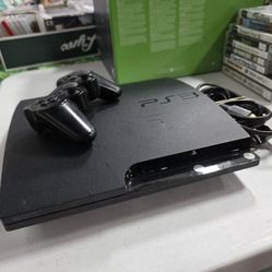 PlayStation 3 Console With Controller And All Cables 
