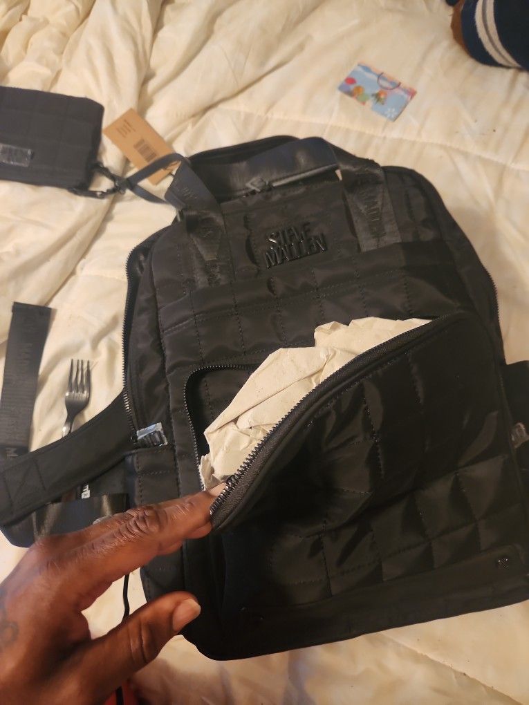 Steve Madden Back Pack Black