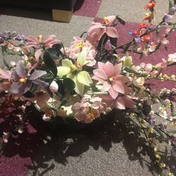 Nice Porcelan Flowers Decoration