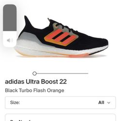 adidas Ultra Boost 22. Size 9. 