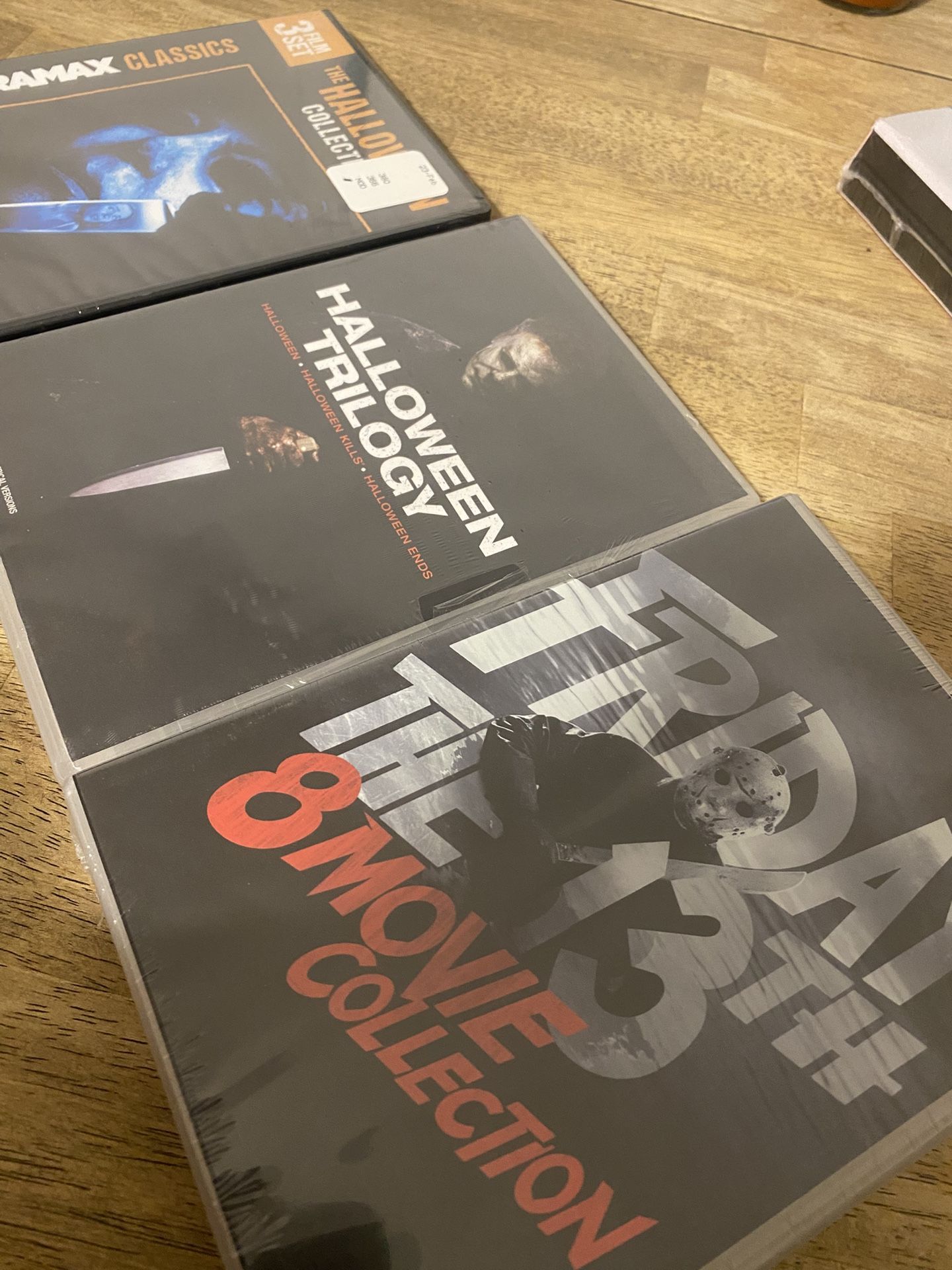 Friday The 13th & Halloween Dvd Bundle Set Brand New