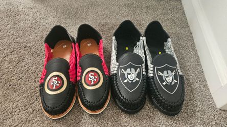 49er & Raiders Sandals