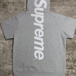 Grey Supreme Hoodie
