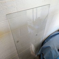 Glass Display Shelves For Slap Walls. 