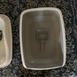 Two New Cat Litter Boxes 