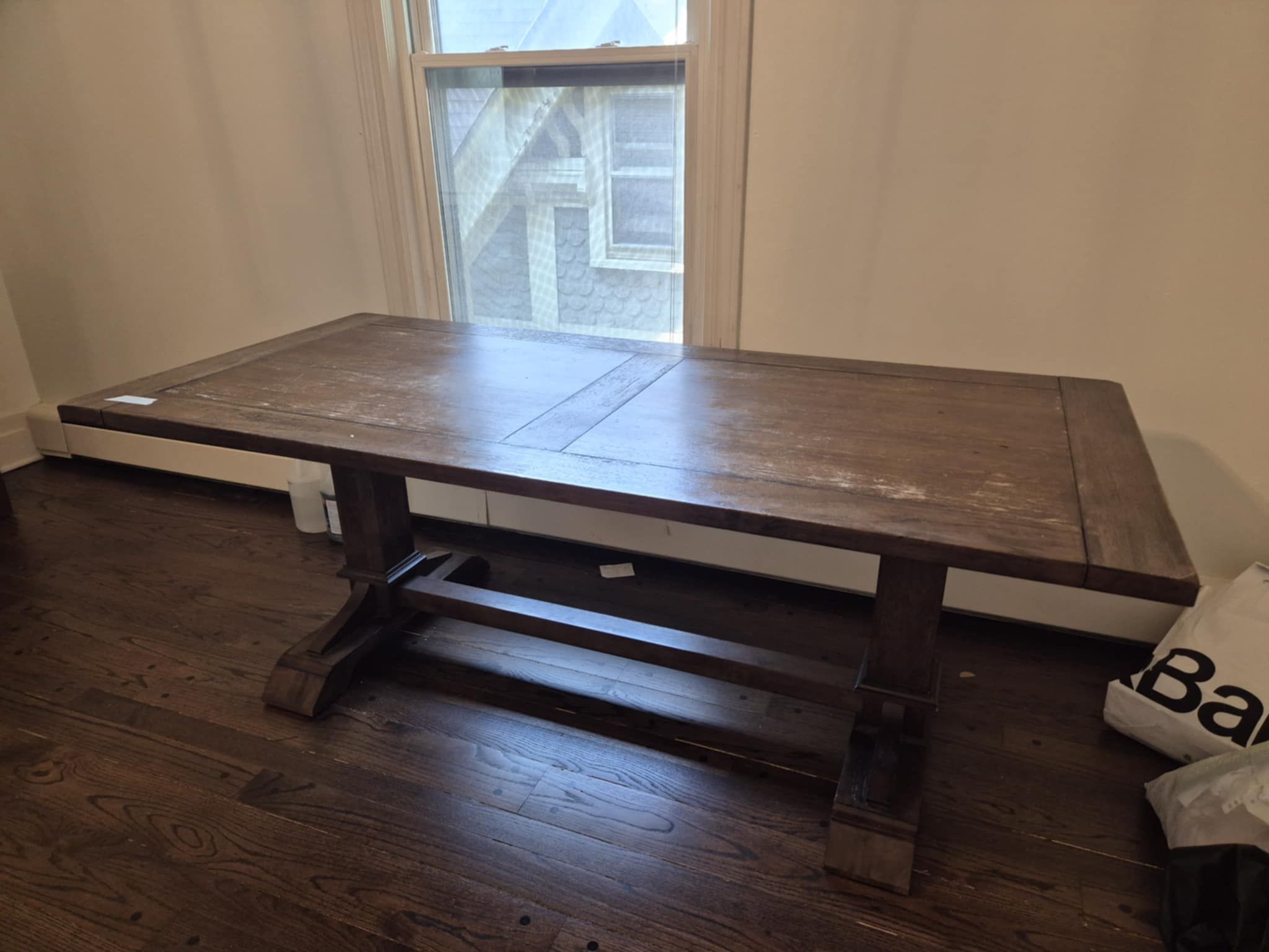 Modern Farmhouse Wood Dining Table