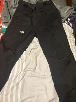 The North Face HyVent Snow Pants Mens Large Black Waterproof Ski Snowboard A7MN