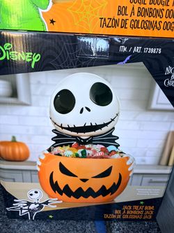nightmare before Christmas candy bowls
