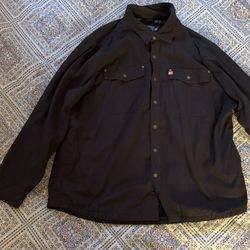 Black Jacket With Plaid Lining