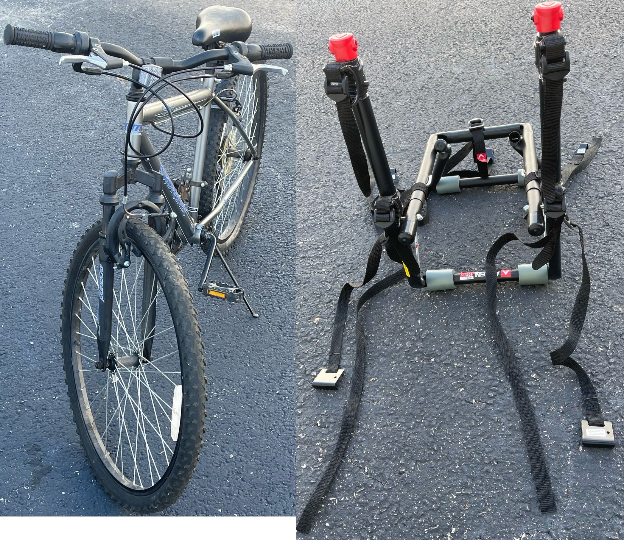 Bicycle & 2 Bicycle Trunk Mounted Bike Rack Carrier