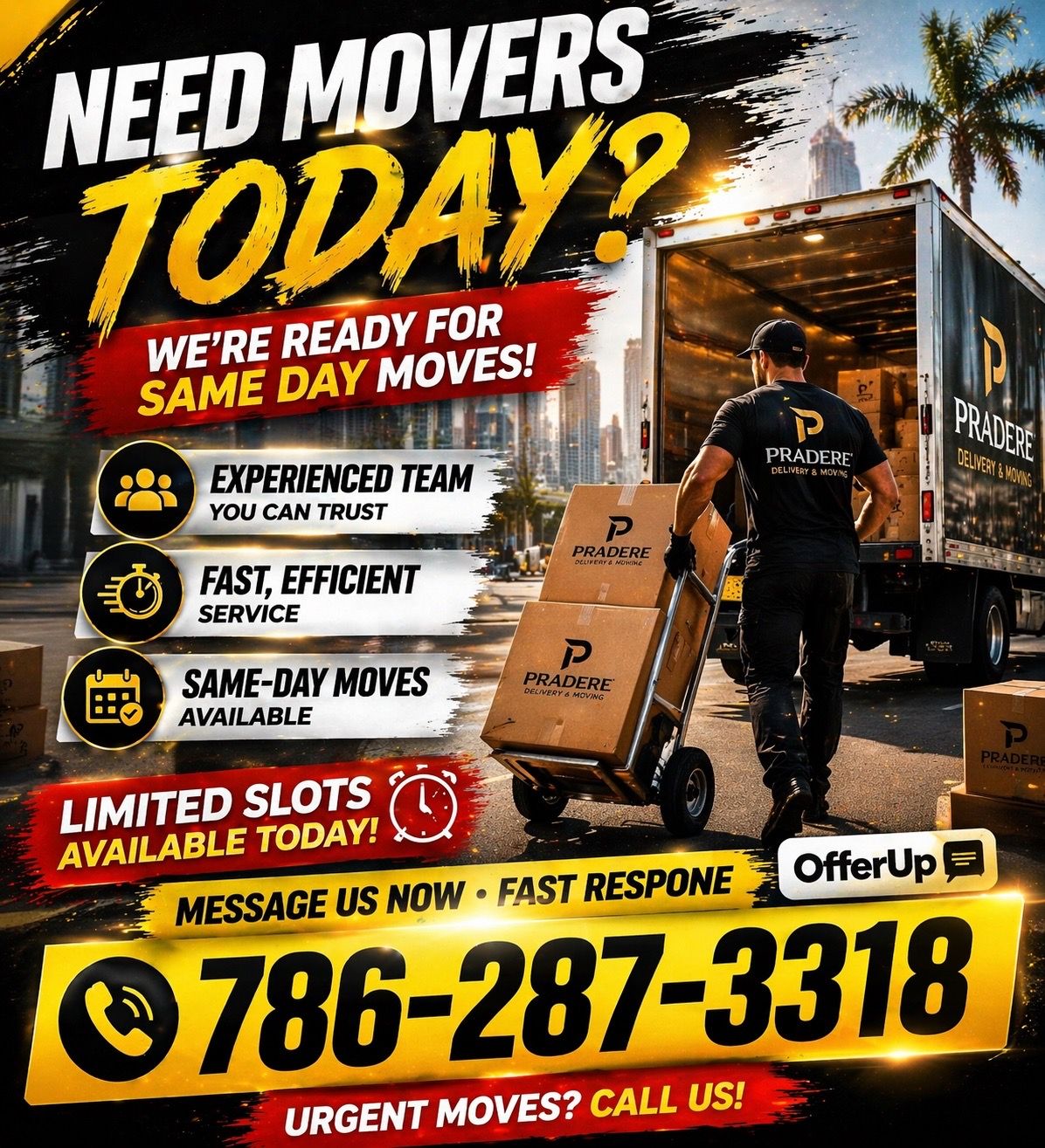 Moving appliances today