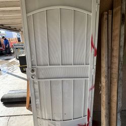 36” Metal Privacy Door