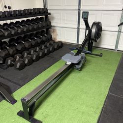 Concept 2 RowErg PM5 low lifetime meters 