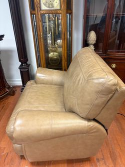 Power recliner leather Armchair