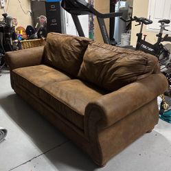 Brown Sleeper Couch