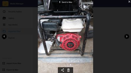 Honda Gx 120 water pump