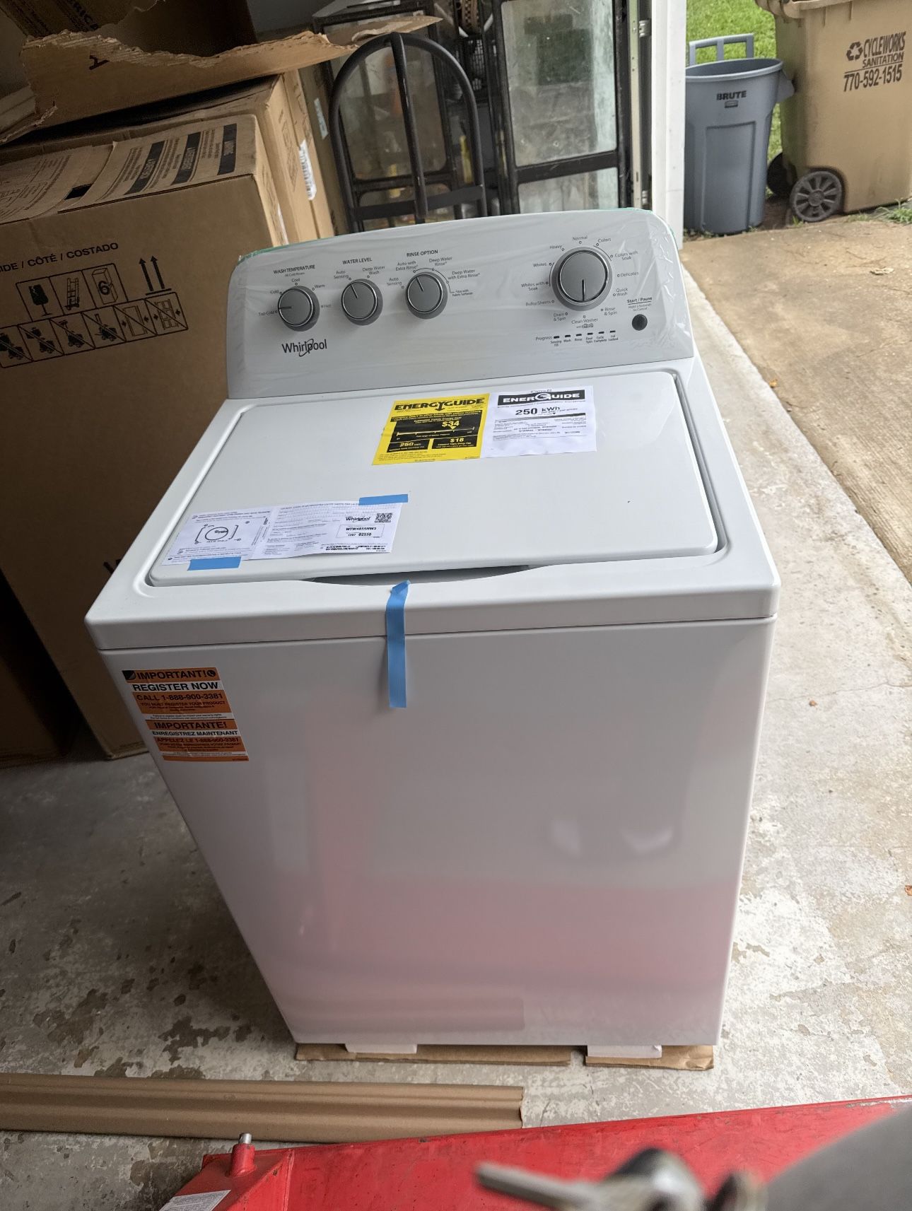 Whirlpool Washing Machine (brand New )
