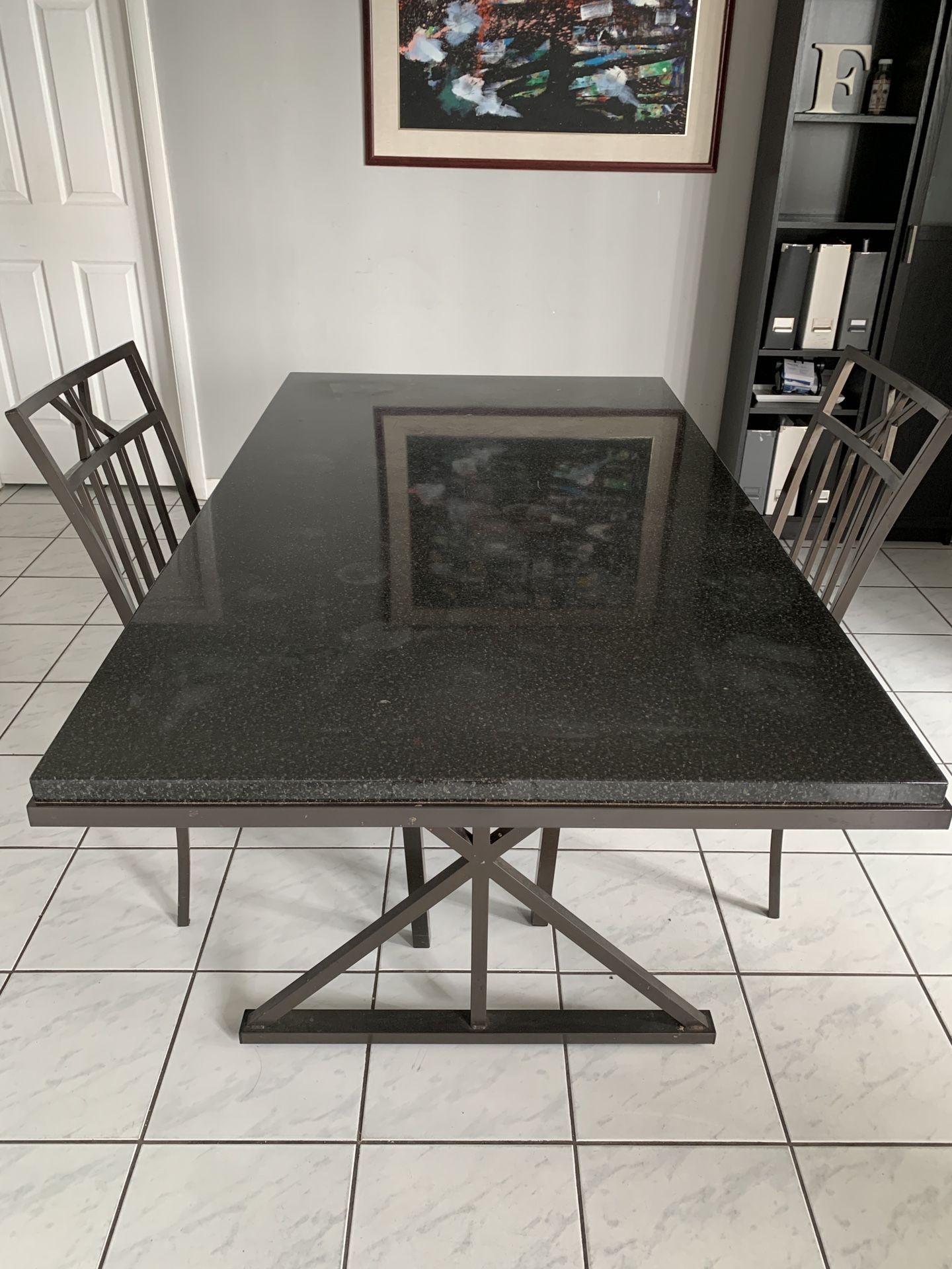 Black Dining Table