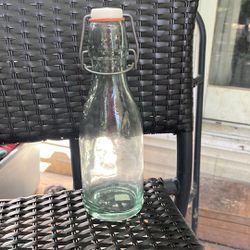 Recycled Milk Glass Bottle Made In Spain 