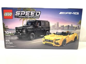 Mercedes AMG LEGO G 63 and SL 63 Set 76924